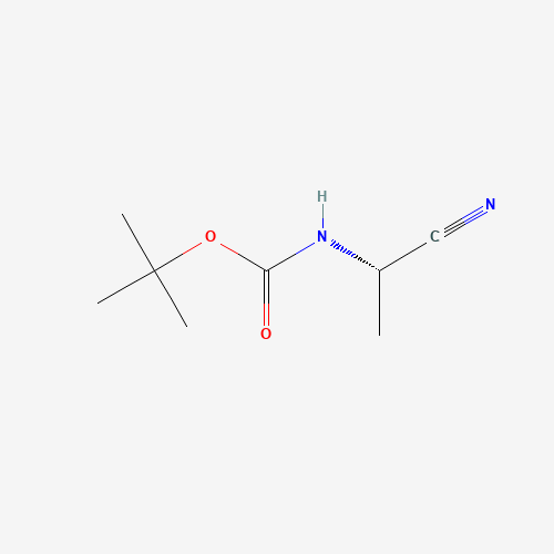 tert-butyl N-[(1S)-1-cyanoethyl]carbamate (CAS: 130013-83-1) - Related Chemical Product