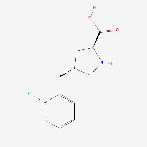 (2S,4R)-4-[(2-chlorophenyl)methyl]pyrrolidine-2-carboxylic acid (CAS: 1049978-05-3) - Related Chemical Product