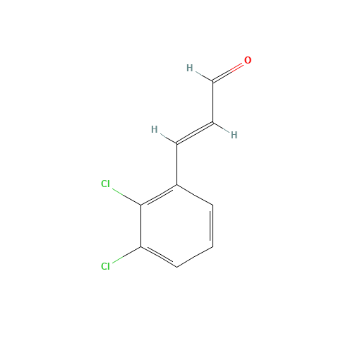(E)-3-(2,3-dichlorophenyl)prop-2-enal (CAS: 78444-18-5) - Related Chemical Product