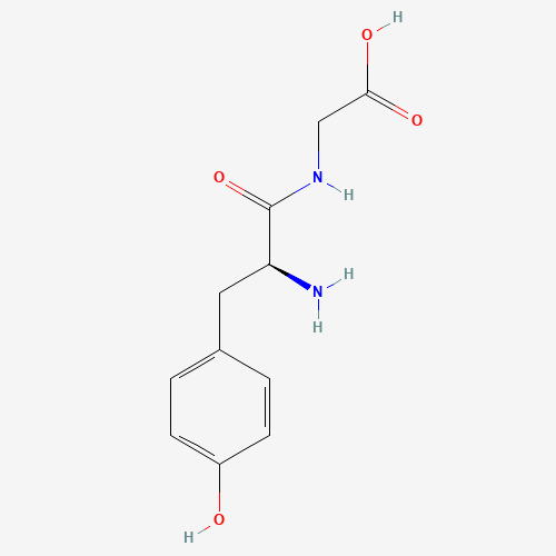 2-[[(2S)-2-amino-3-(4-hydroxyphenyl)propanoyl]amino]acetic acid (CAS: 673-08-5) - Related Chemical Product
