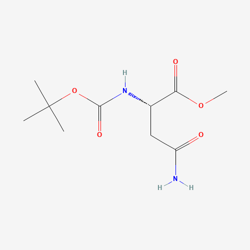 methyl (2S)-4-amino-2-[(2-methylpropan-2-yl)oxycarbonylamino]-4-oxobutanoate (CAS: 124842-28-0) - Related Chemical Product