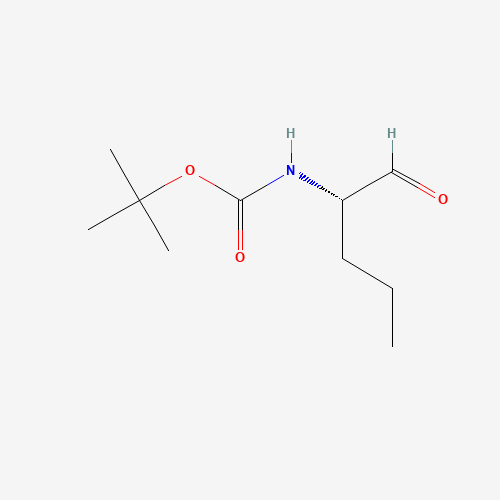 tert-butyl N-[(2S)-1-oxopentan-2-yl]carbamate (CAS: 160801-74-1) - Related Chemical Product