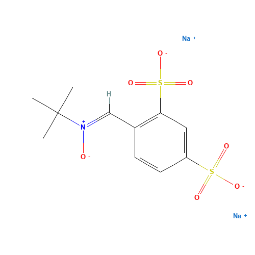 disodium;4-[(Z)-[tert-butyl(oxido)azaniumylidene]methyl]benzene-1,3-disulfonate (CAS: 168021-79-2) - Related Chemical Product