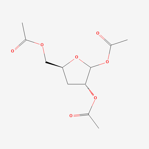 [(2S,4R)-4,5-diacetyloxyoxolan-2-yl]methyl acetate (CAS: 865853-43-6) - Related Chemical Product