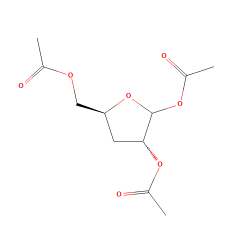 [(2S,4R)-4,5-diacetyloxyoxolan-2-yl]methyl acetate (CAS: 865853-43-6) - Related Chemical Product