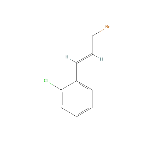 1-[(E)-3-bromoprop-1-enyl]-2-chlorobenzene (CAS: 58187-85-2) - Related Chemical Product