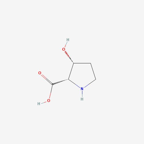 (2S,3R)-3-hydroxypyrrolidine-2-carboxylic acid (CAS: 567-35-1) - Chemical Structure and Molecular Formula 
