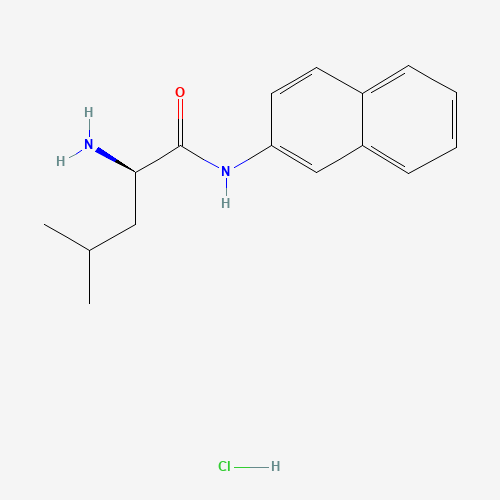 (2R)-2-amino-4-methyl-N-naphthalen-2-ylpentanamide;hydrochloride (CAS: 201995-11-1) - Related Chemical Product