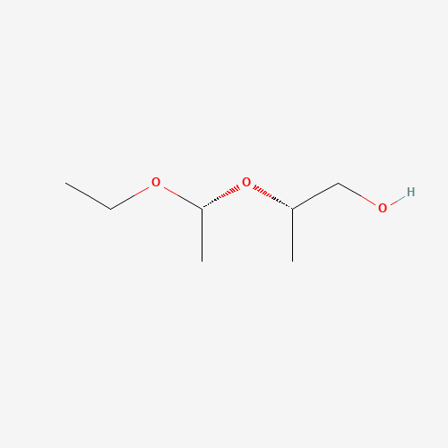 (2R)-2-(1-ethoxyethoxy)propan-1-ol (CAS: 64028-92-8) - Chemical Structure and Molecular Formula 