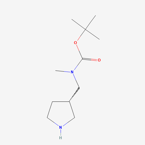 tert-butyl N-methyl-N-[[(3S)-pyrrolidin-3-yl]methyl]carbamate (CAS: 1064052-00-1) - Related Chemical Product