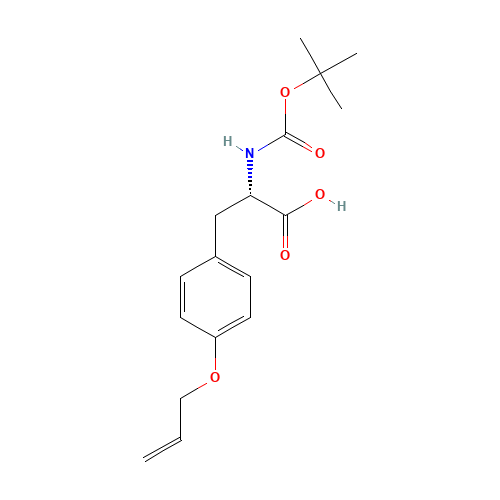 (2S)-2-[(2-methylpropan-2-yl)oxycarbonylamino]-3-(4-prop-2-enoxyphenyl)propanoic acid (CAS: 127132-38-1) - Related Chemical Product