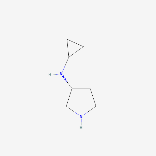 (3R)-N-cyclopropylpyrrolidin-3-amine (CAS: 577776-80-8) - Related Chemical Product