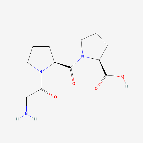 (2S)-1-[(2S)-1-(2-aminoacetyl)pyrrolidine-2-carbonyl]pyrrolidine-2-carboxylic acid (CAS: 13100-15-7) - Related Chemical Product