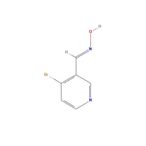 (NE)-N-[(4-bromopyridin-3-yl)methylidene]hydroxylamine (CAS: 154237-69-1) - Chemical Structure and Molecular Formula 
