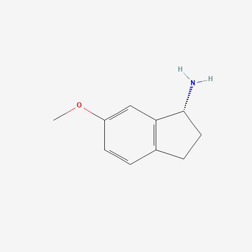 (1R)-6-methoxy-2,3-dihydro-1H-inden-1-amine (CAS: 180915-77-9) - Related Chemical Product
