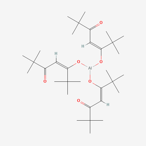 (Z)-5-bis[[(E)-2,2,6,6-tetramethyl-5-oxohept-3-en-3-yl]oxy]alumanyloxy-2,2,6,6-tetramethylhept-4-en-3-one (CAS: 14319-08-5) - Related Chemical Product