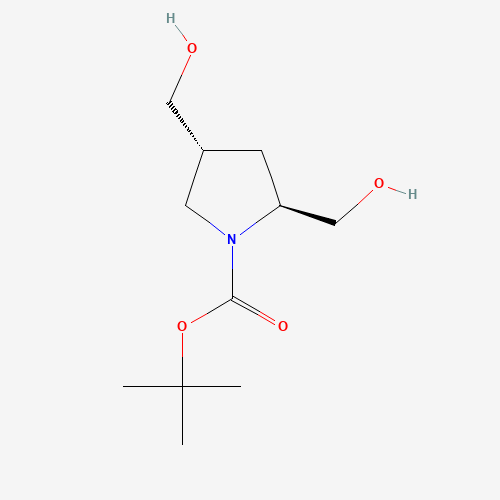 tert-butyl (2S,4R)-2,4-bis(hydroxymethyl)pyrrolidine-1-carboxylate (CAS: 212266-75-6) - Related Chemical Product