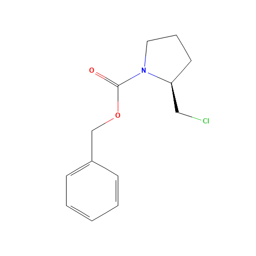 benzyl (2S)-2-(chloromethyl)pyrrolidine-1-carboxylate (CAS: 61350-66-1) - Related Chemical Product