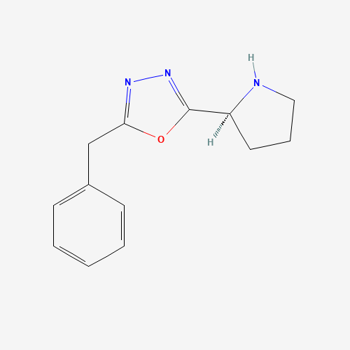 2-benzyl-5-[(2S)-pyrrolidin-2-yl]-1,3,4-oxadiazole (CAS: 1253792-58-3) - Related Chemical Product