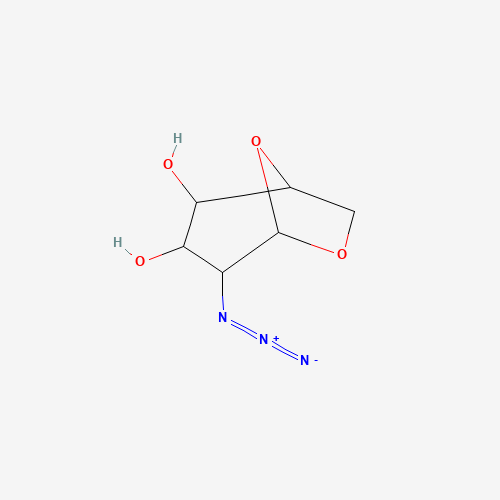 (1R,2S,3R,4R,5R)-4-azido-6,8-dioxabicyclo[3.2.1]octane-2,3-diol (CAS: 67546-20-7) - Related Chemical Product