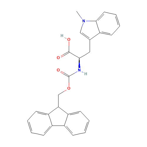 (2R)-2-(9H-fluoren-9-ylmethoxycarbonylamino)-3-(1-methylindol-3-yl)propanoic acid (CAS: 168471-22-5) - Related Chemical Product