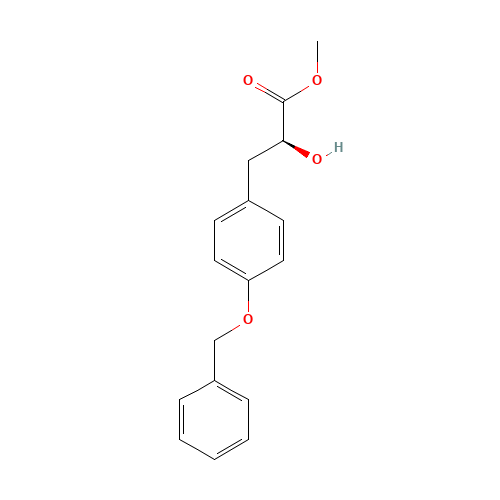 methyl (2S)-2-hydroxy-3-(4-phenylmethoxyphenyl)propanoate (CAS: 481072-37-1) - Related Chemical Product