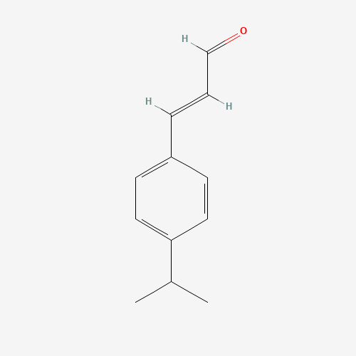 (E)-3-(4-propan-2-ylphenyl)prop-2-enal (CAS: 86604-05-9) - Related Chemical Product