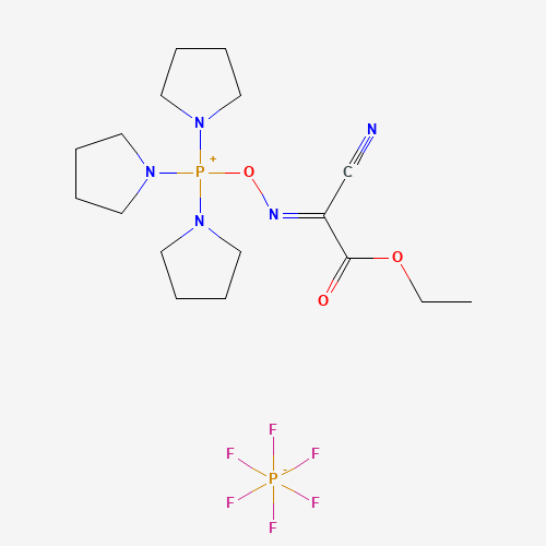 [(E)-(1-cyano-2-ethoxy-2-oxoethylidene)amino]oxy-tripyrrolidin-1-ylphosphanium;hexafluorophosphate (CAS: 153433-21-7) - Related Chemical Product