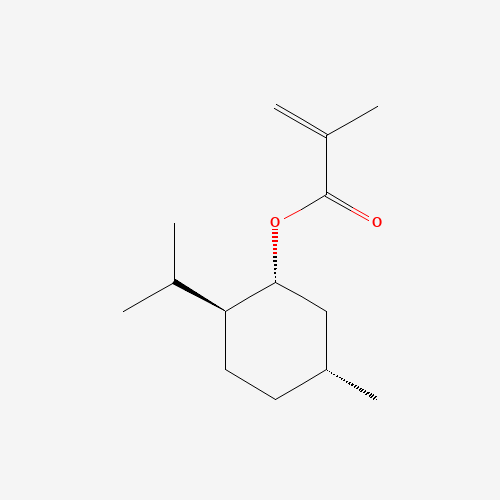 [(1R,2S,5R)-5-methyl-2-propan-2-ylcyclohexyl] 2-methylprop-2-enoate (CAS: 2231-91-6) - Chemical Structure and Molecular Formula 