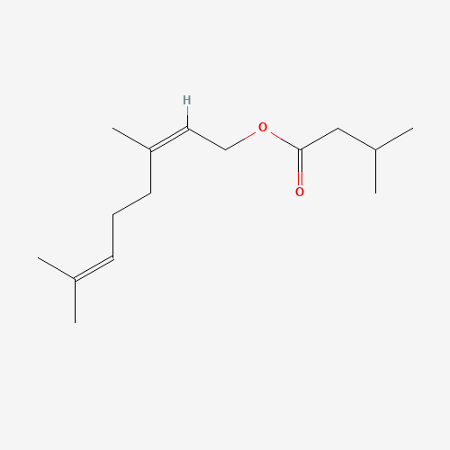 [(2Z)-3,7-dimethylocta-2,6-dienyl] 3-methylbutanoate (CAS: 3915-83-1) - Related Chemical Product