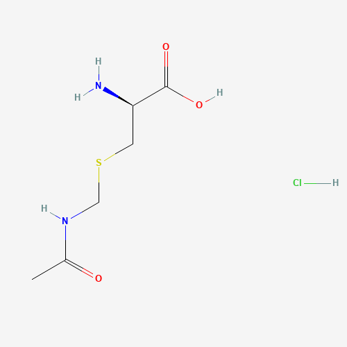 (2S)-3-(acetamidomethylsulfanyl)-2-aminopropanoic acid;hydrochloride (CAS: 200352-41-6) - Chemical Structure and Molecular Formula 