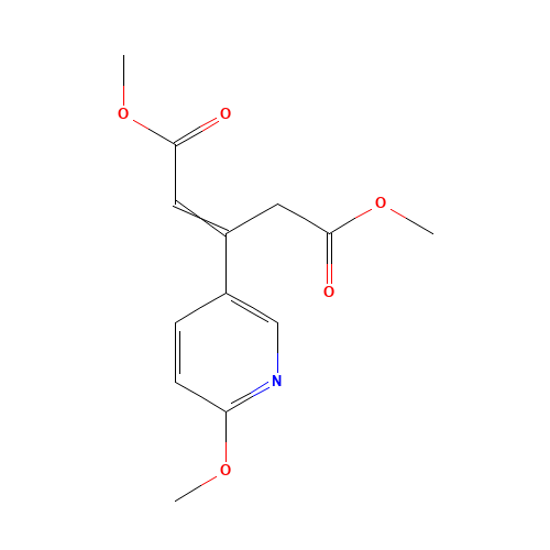 dimethyl (Z)-3-(6-methoxypyridin-3-yl)pent-2-enedioate (CAS: 721920-95-2) - Related Chemical Product
