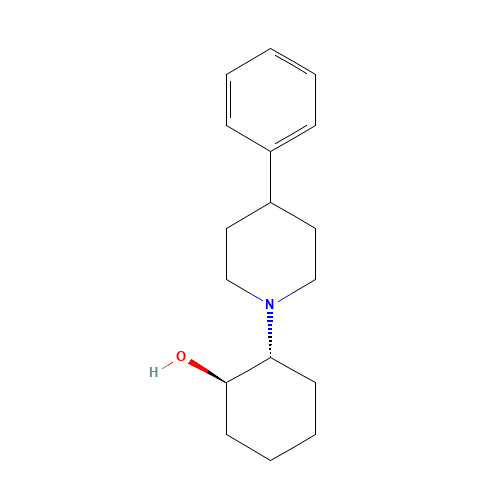 (1R,2R)-2-(4-phenylpiperidin-1-yl)cyclohexan-1-ol (CAS: 112709-59-8) - Related Chemical Product