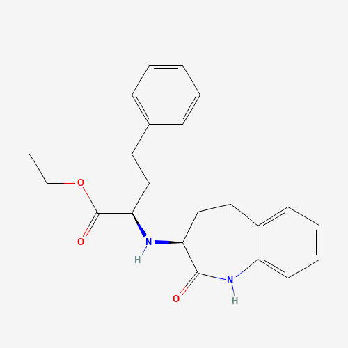 ethyl (2R)-2-[[(3S)-2-oxo-1,3,4,5-tetrahydro-1-benzazepin-3-yl]amino]-4-phenylbutanoate (CAS: 86499-39-0) - Related Chemical Product