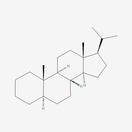 (5R,8R,9S,10S,13R,14S,17R)-10,13-dimethyl-17-propan-2-yl-2,3,4,5,6,7,8,9,11,12,14,15,16,17-tetradecahydro-1H-cyclopenta[a]phenanthrene (CAS: 5737-19-9) - Related Chemical Product