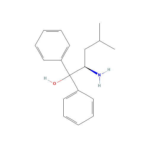 (2R)-2-amino-4-methyl-1,1-diphenylpentan-1-ol (CAS: 161832-74-2) - Related Chemical Product