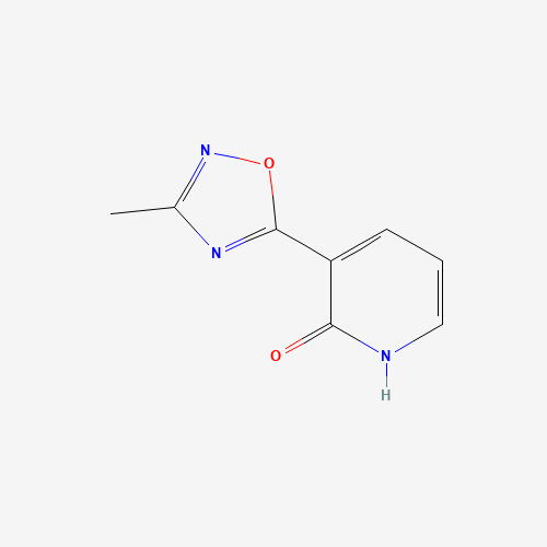 (3E)-3-(3-methyl-2H-1,2,4-oxadiazol-5-ylidene)pyridin-2-one (CAS: 1239745-74-4) - Related Chemical Product