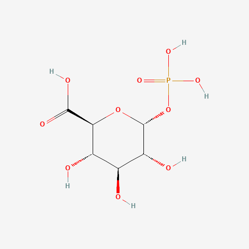 (2S,3S,4S,5R,6R)-3,4,5-trihydroxy-6-phosphonooxyoxane-2-carboxylic acid (CAS: 13168-11-1) - Related Chemical Product