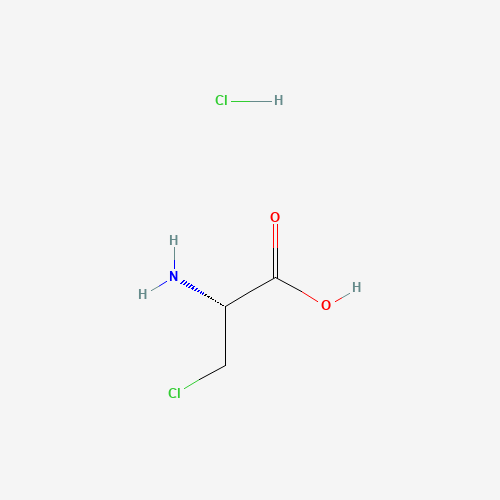 (2R)-2-amino-3-chloropropanoic acid;hydrochloride (CAS: 51887-89-9) - Chemical Structure and Molecular Formula 