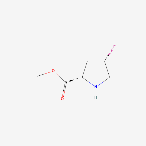 methyl (2S,4S)-4-fluoropyrrolidine-2-carboxylate (CAS: 126111-12-4) - Related Chemical Product