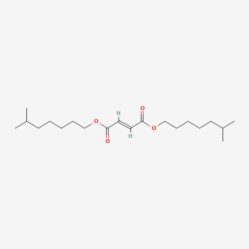 bis(6-methylheptyl) (E)-but-2-enedioate (CAS: 1330-75-2) - Chemical Structure and Molecular Formula 