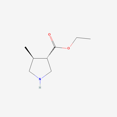ethyl (3S,4S)-4-methylpyrrolidine-3-carboxylate (CAS: 1260603-17-5) - Related Chemical Product