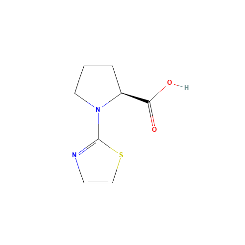 (2S)-1-(1,3-thiazol-2-yl)pyrrolidine-2-carboxylic acid (CAS: 1104577-35-6) - Related Chemical Product