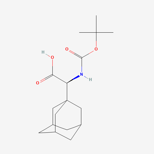 (2S)-2-(1-adamantyl)-2-[(2-methylpropan-2-yl)oxycarbonylamino]acetic acid (CAS: 361441-97-6) - Related Chemical Product