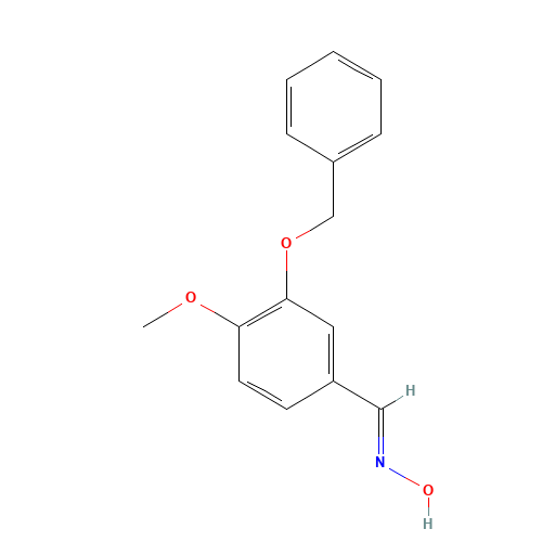 (NE)-N-[(4-methoxy-3-phenylmethoxyphenyl)methylidene]hydroxylamine (CAS: 55667-17-9) - Related Chemical Product