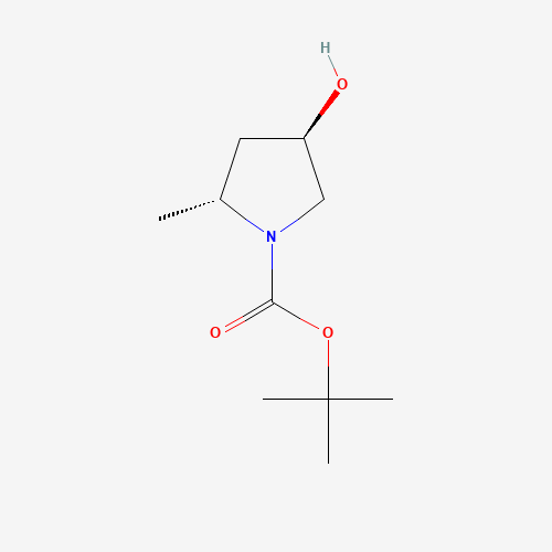 tert-butyl (2R,4R)-4-hydroxy-2-methylpyrrolidine-1-carboxylate (CAS: 114676-93-6) - Related Chemical Product