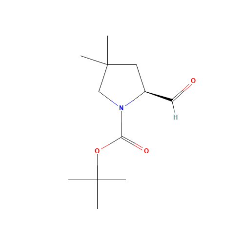 tert-butyl (2S)-2-formyl-4,4-dimethylpyrrolidine-1-carboxylate (CAS: 1369594-35-3) - Related Chemical Product