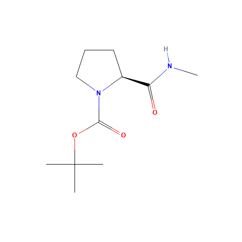 tert-butyl (2S)-2-(methylcarbamoyl)pyrrolidine-1-carboxylate (CAS: 74360-79-5) - Related Chemical Product
