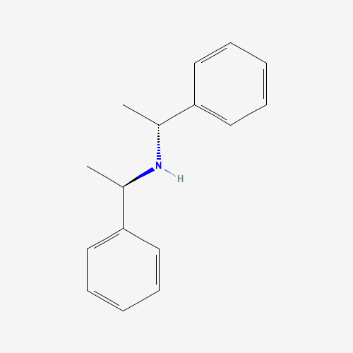 (1R)-1-phenyl-N-[(1R)-1-phenylethyl]ethanamine (CAS: 23294-41-9) - Chemical Structure and Molecular Formula 