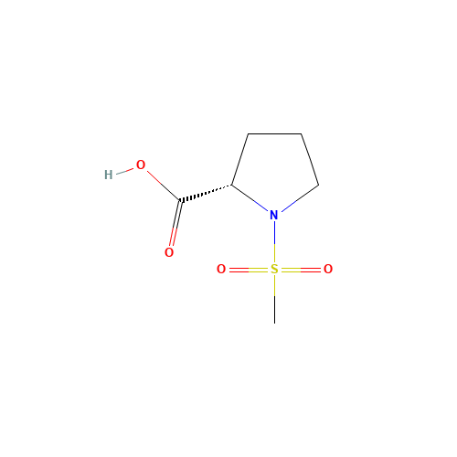 (2S)-1-methylsulfonylpyrrolidine-2-carboxylic acid (CAS: 360045-22-3) - Related Chemical Product
